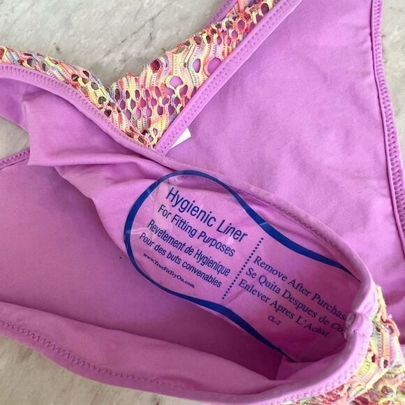 Becca Reveal Coastal Hipster Bikini Bottoms in Orchid size S NWOT - Picture 7 of 7
